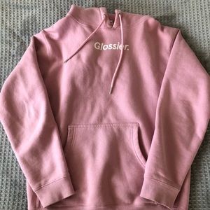 Glossier Pink Hoodie